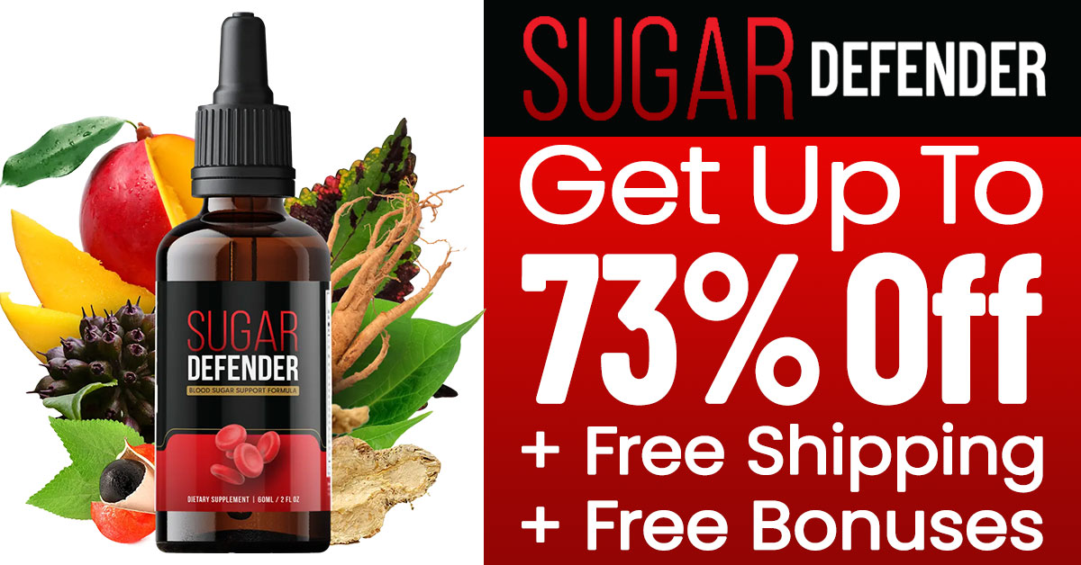 Sugar Defender 73% Off Banner